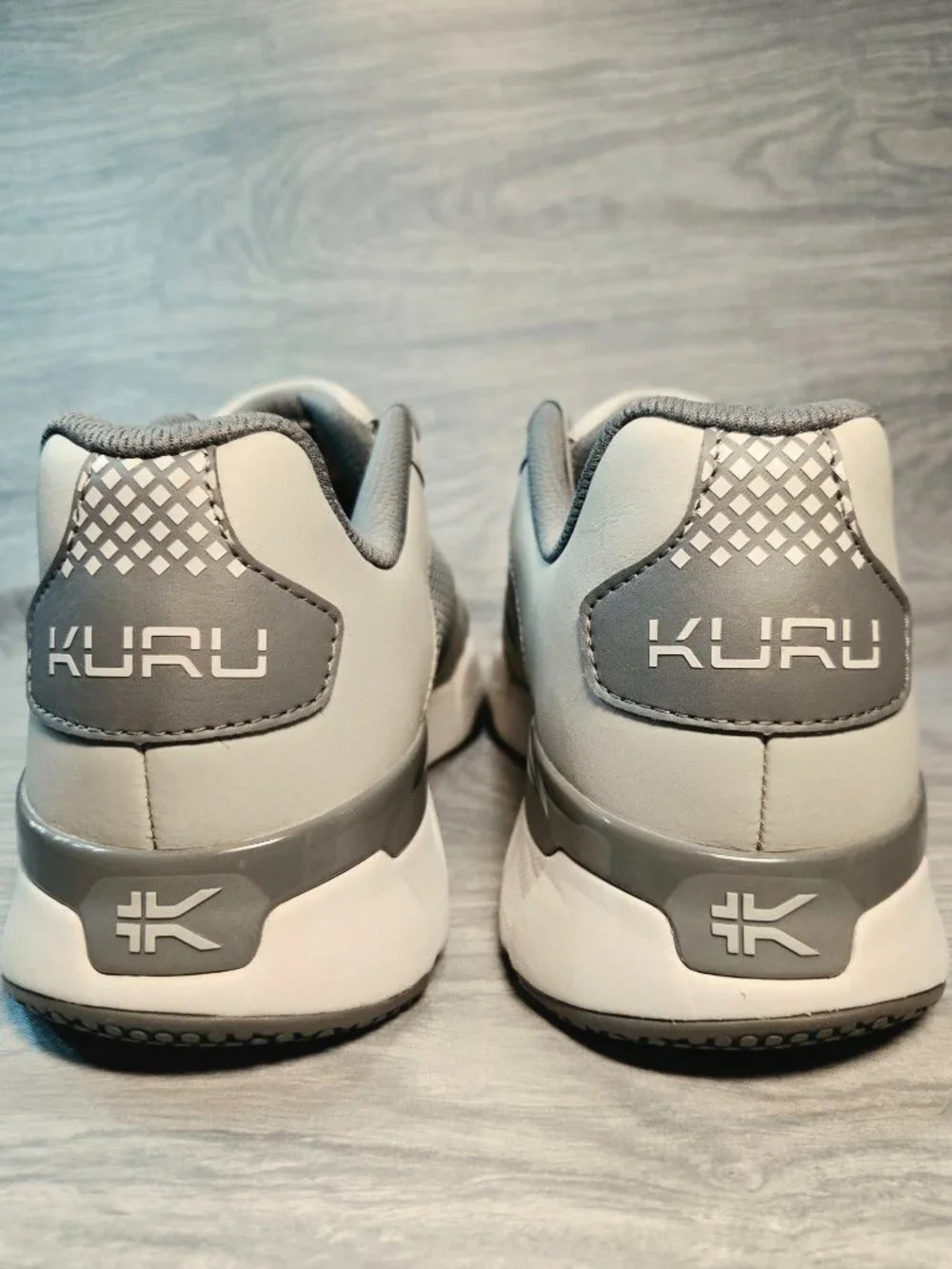 Kuru Quantum 2.0 Wide Mens Size 10 Gray Athletic Running Walking Shoes Sneakers